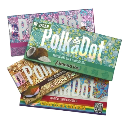 POLKADOT MAGIC BELGIAN CHOCOLATE BARS